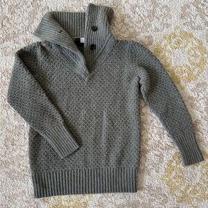 Saks Fifth Avenue Charcoal Turtleneck Sweater